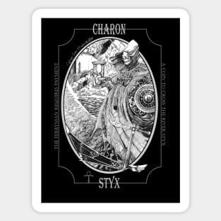 Charon the Ferryman Sticker